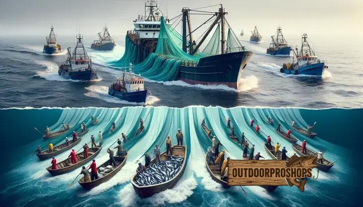 Pesca industrial vs pesca artesanal