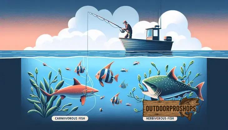 Peixes carnívoros x herbívoros: o que muda na pesca