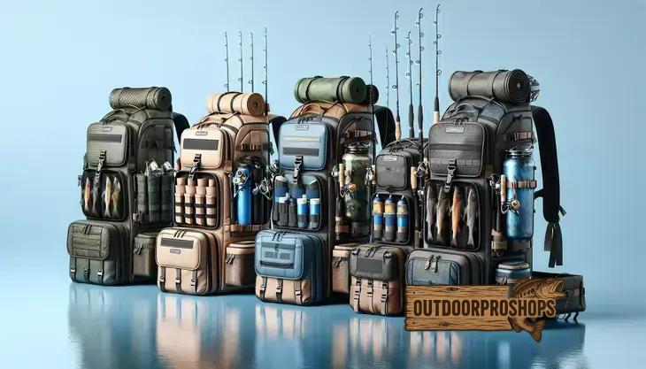 Top 5 mochilas de pesca com compartimentos inteligentes