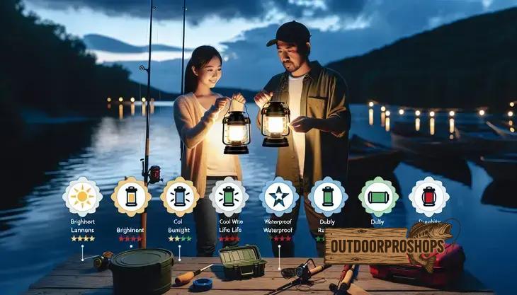 Lanternas para pesca noturna: o que considerar