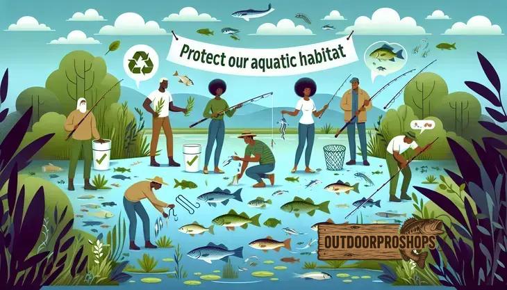 Como evitar danos ao habitat durante a pescaria
