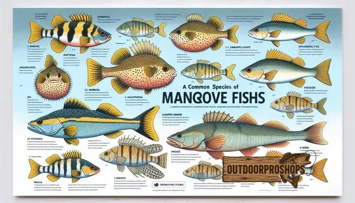 Peixes de Manguezal: Guia de Espécies Comuns (Baiacu, Robalo, Caranha, Sargo).