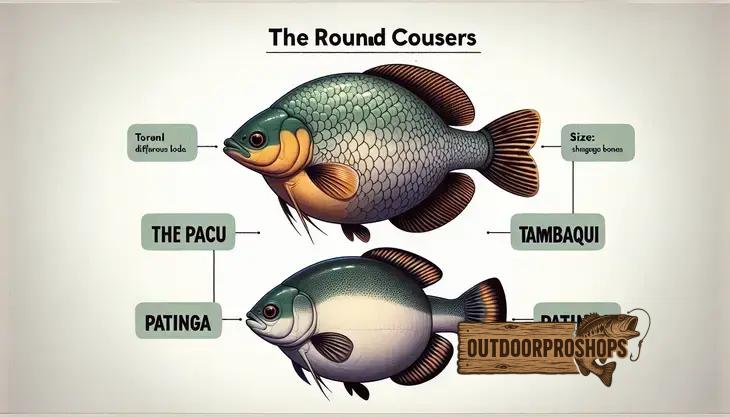 Pacu, Tambaqui e Patinga: Primos Redondos - Como Diferenciar?