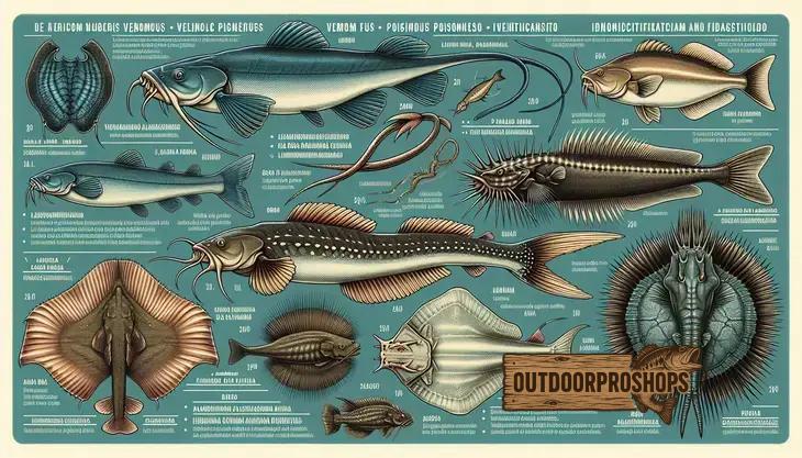 Peixes Venenosos e Peçonhentos do Brasil: Identificação e Cuidados (Niquim, Bagre, Arraia).