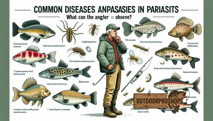 Doenças e Parasitas Comuns em Peixes Selvagens: O Que o Pescador Pode Observar?